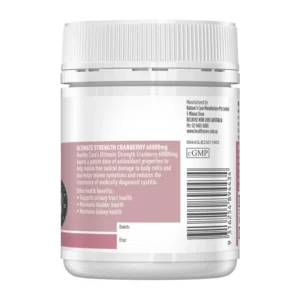 Healthy Care Ultimate Cranberry 60000 - 60 Capsules - Image 3