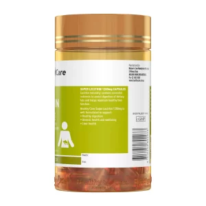 Healthy Care Lecithin 1200mg 100 Capsules - Image 2