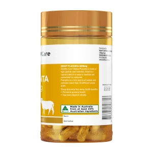 Healthy Care Sheep Placenta 5000mg 100 Capsules - Image 2